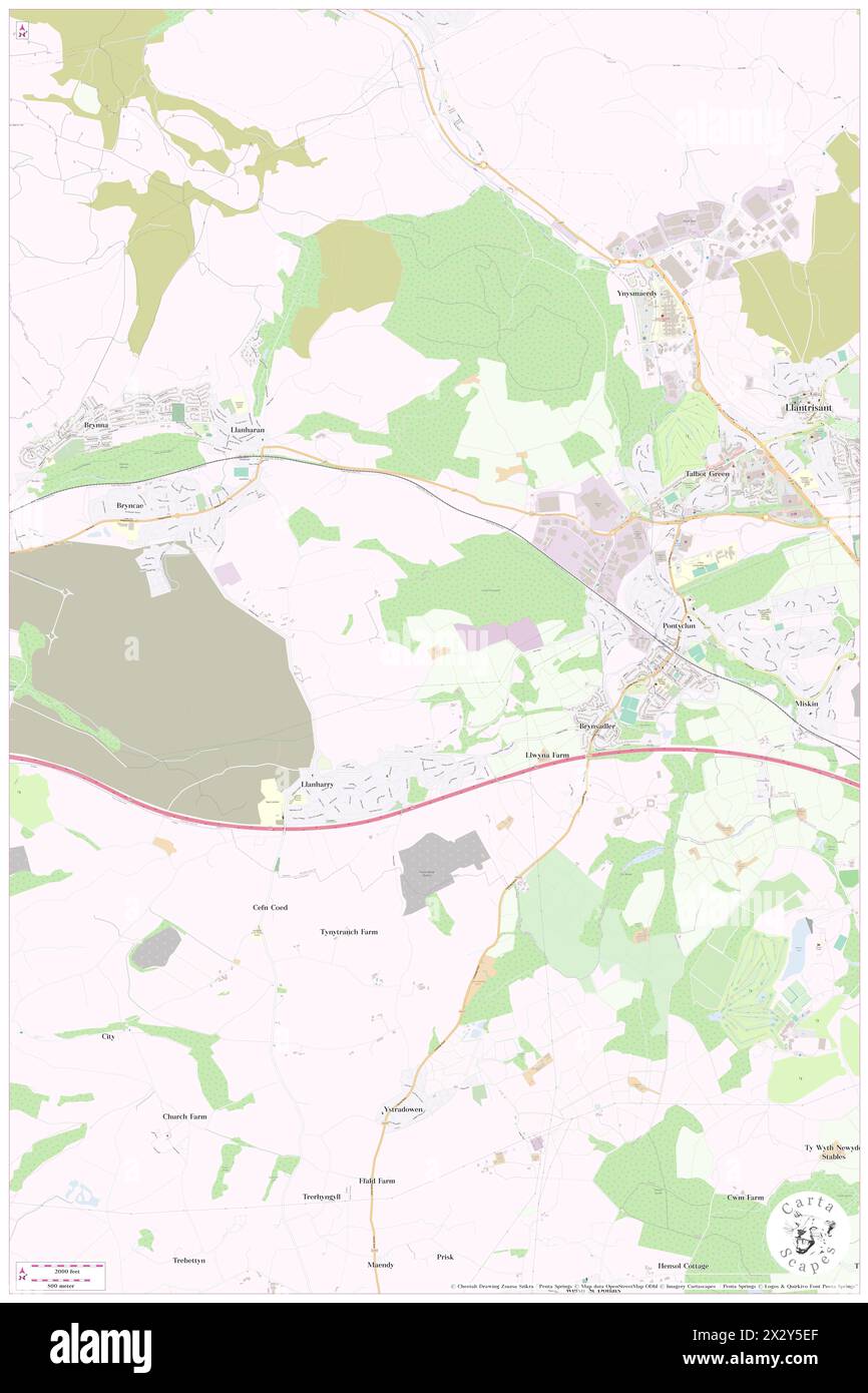 Scurlage Castle, Rhondda Cynon Taf, GB, United Kingdom, Wales, N 51 31 