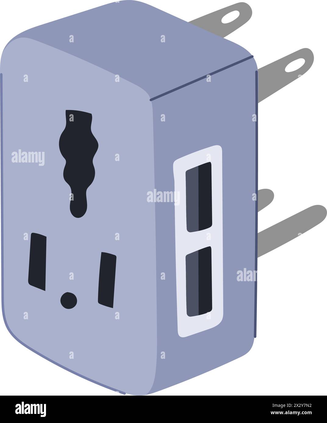 International Travel Adapter Cartoon Vector Illustration Stock Vector international-travel-adapter-cartoon-vector-illustration-stock-vector