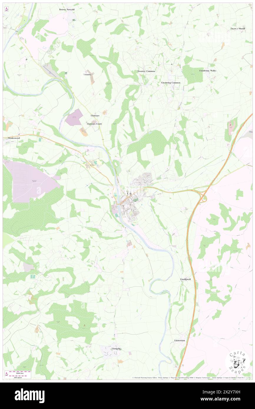 Usk Castle, Monmouthshire, GB, United Kingdom, Wales, N 51 42' 18'', S ...