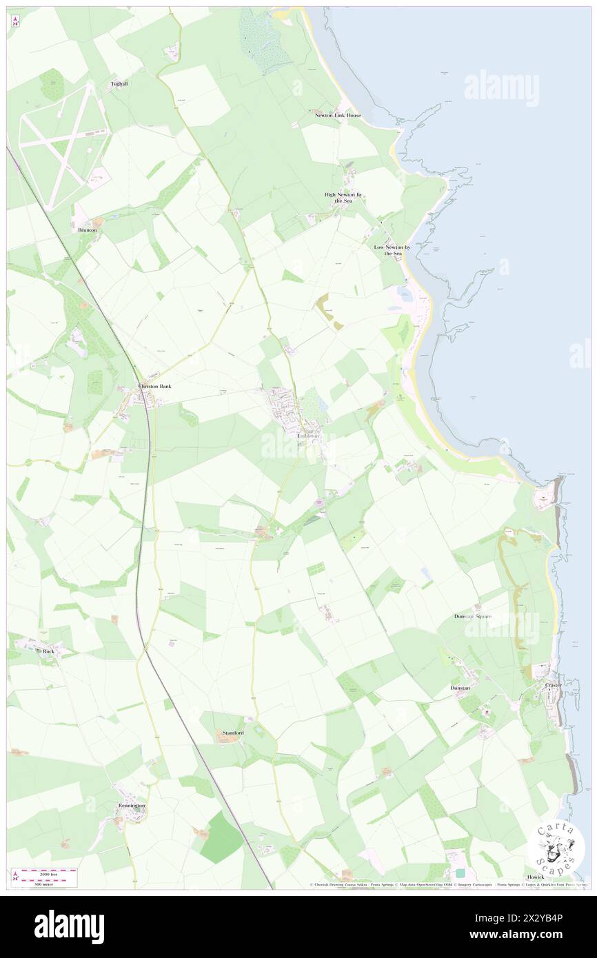 Embleton Tower, Northumberland, GB, United Kingdom, England, N 55 29