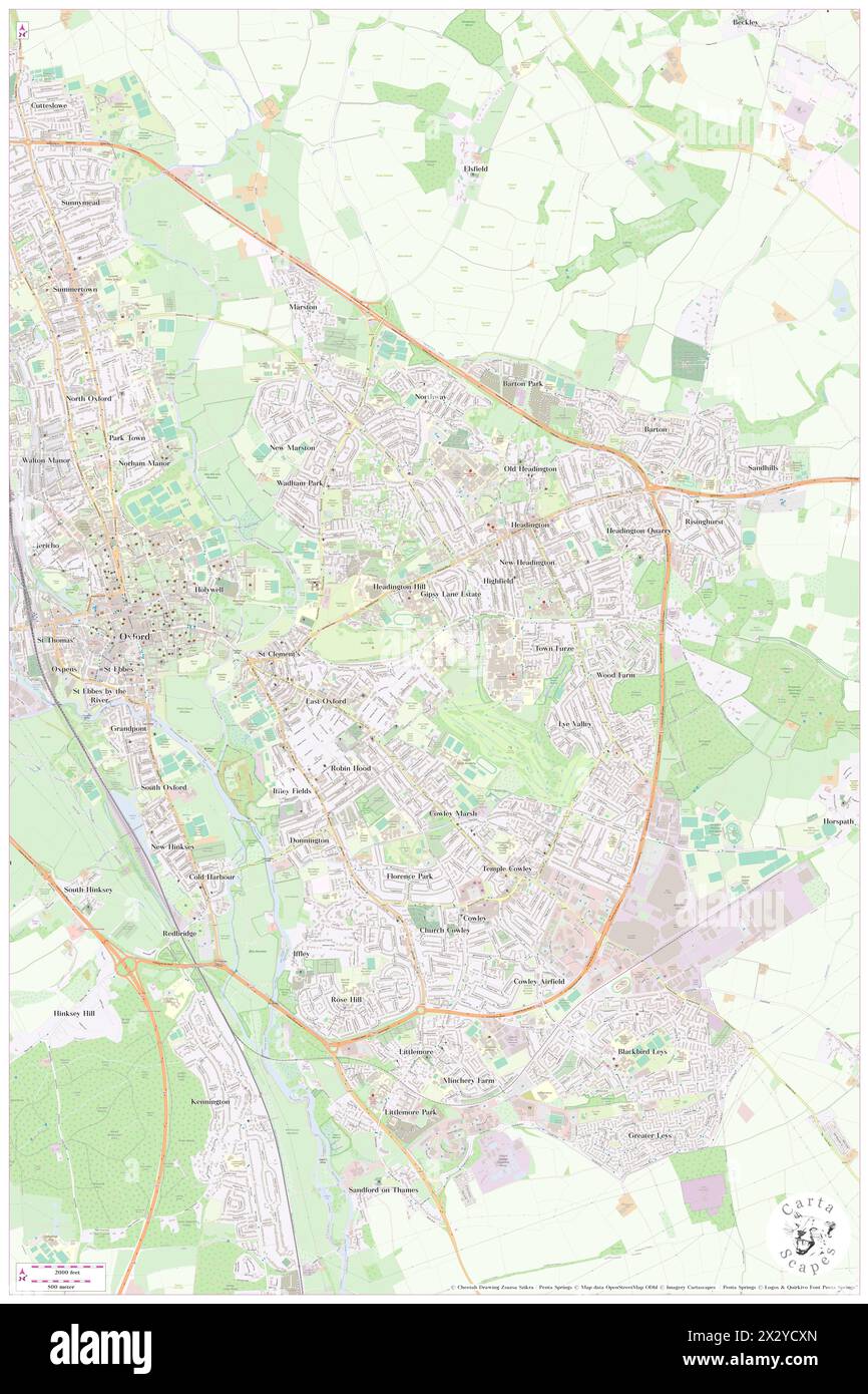 Warneford Hospital, Oxfordshire, GB, United Kingdom, England, N 51 45 ...