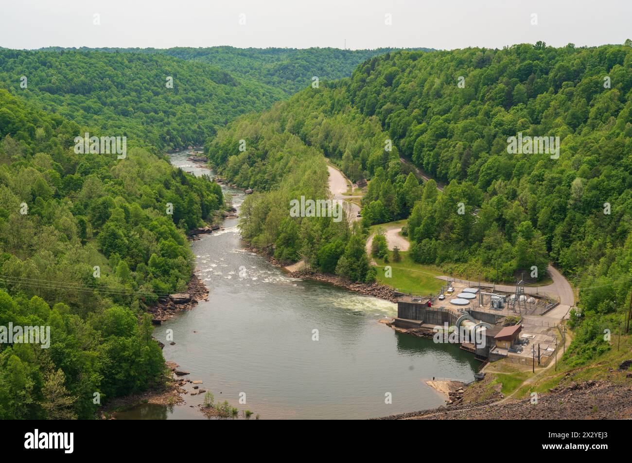 The Gauley River National Recreation Area Popular Hiking and Canoeing