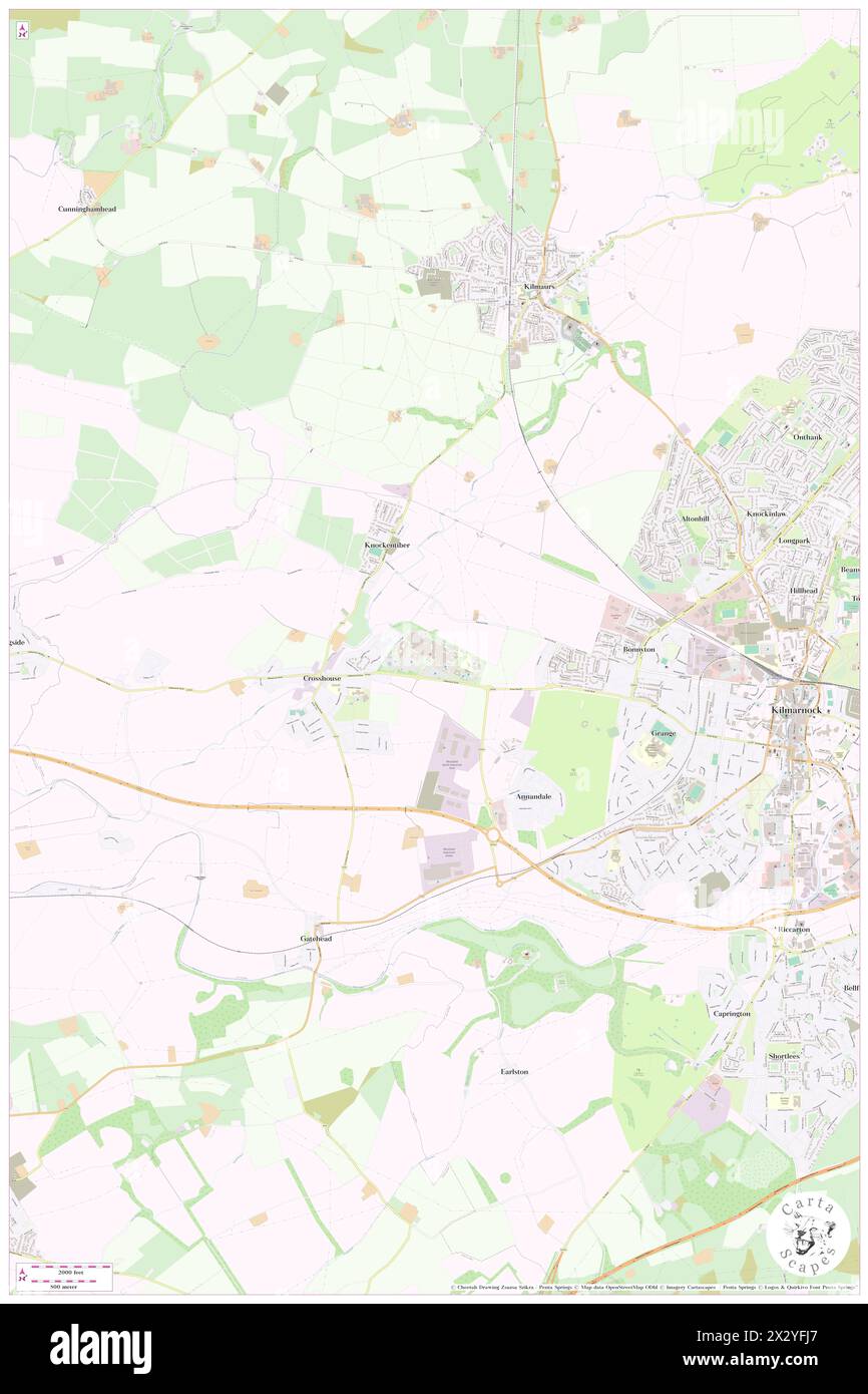 Crosshouse Hospital, East Ayrshire, GB, United Kingdom, Scotland, N 55 36' 50'', S 4 32' 21