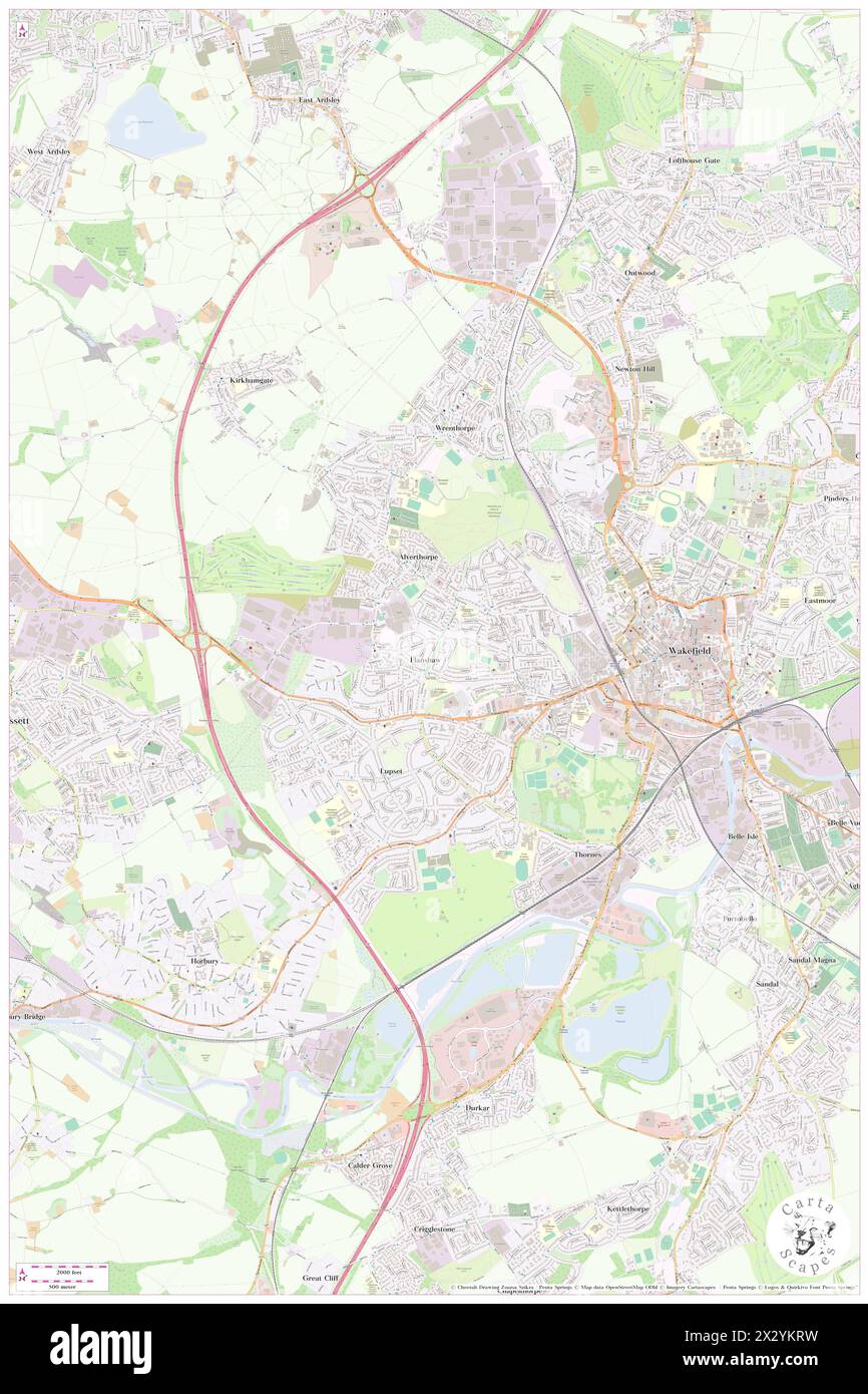 Flanshaw, City and Borough of Wakefield, GB, United Kingdom, England, N ...