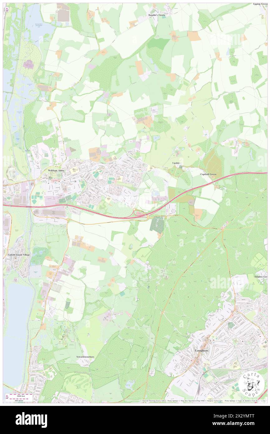 Marriott Waltham Abbey, Essex, GB, United Kingdom, England, N 51 40' 53'', N 0 1' 44'', map, Cartascapes Map published in 2024. Explore Cartascapes, a map revealing Earth's diverse landscapes, cultures, and ecosystems. Journey through time and space, discovering the interconnectedness of our planet's past, present, and future. Stock Photo