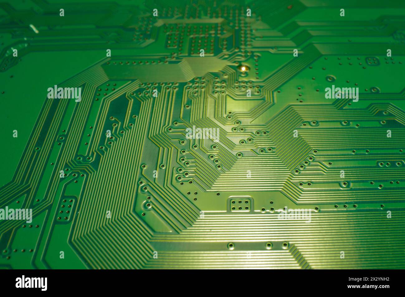 Circuit board. Technological electronic plate with roads and other ...