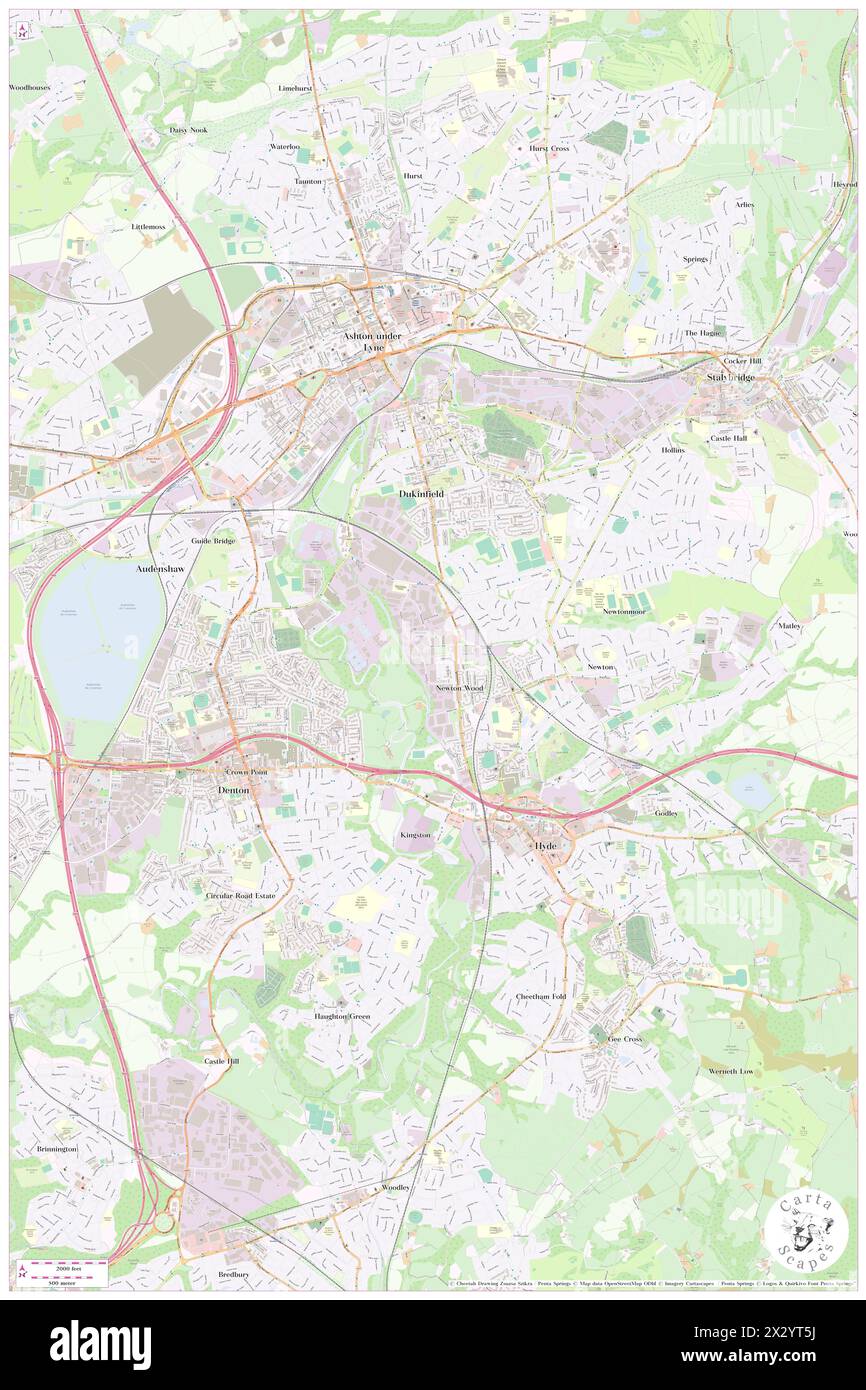 Village and Leisure Club, Borough of Tameside, GB, United Kingdom, England, N 53 27' 52'', S 2 5 ...