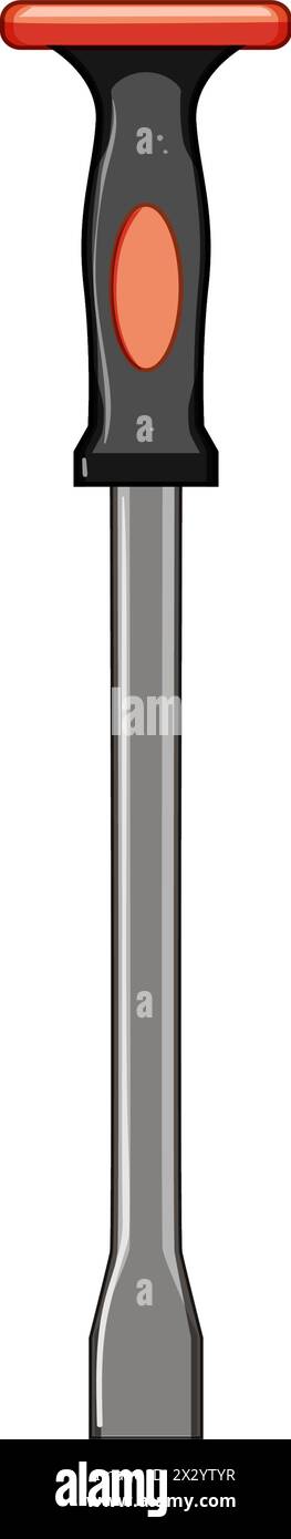 mason brick chisel cartoon vector illustration Stock Vector Image & Art ...