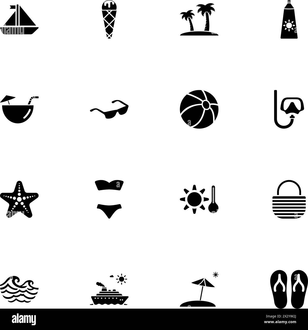 Sea Travel icon - Expand to any size - Change to any colour. Perfect