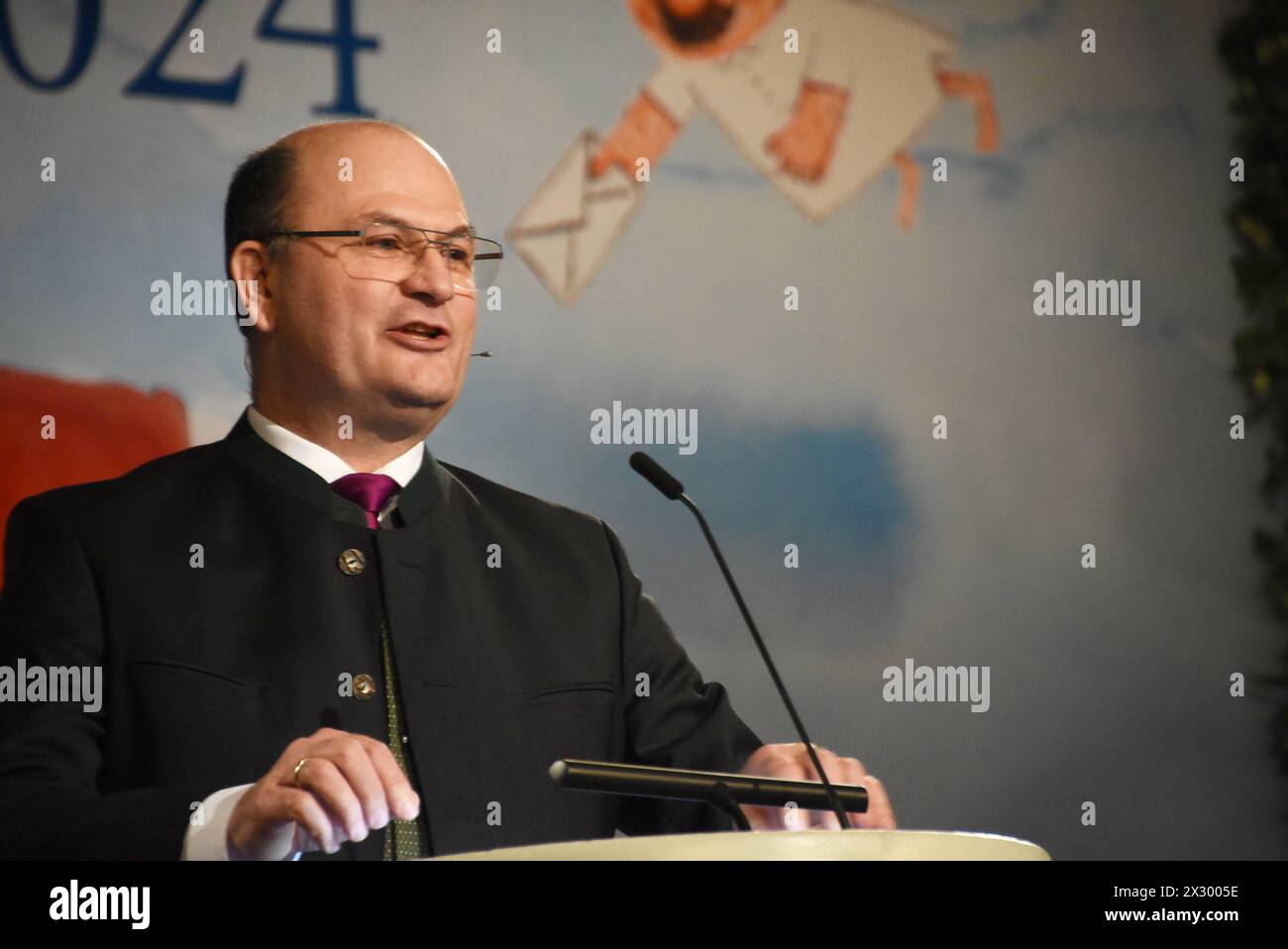 Albert Fueracker Finanz Minister Muenchen 23.04.2024 Hofbraeuhaus ...