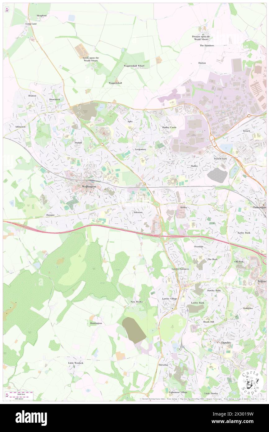 The Telford, Telford and Wrekin, GB, United Kingdom, England, N 52 41 ...