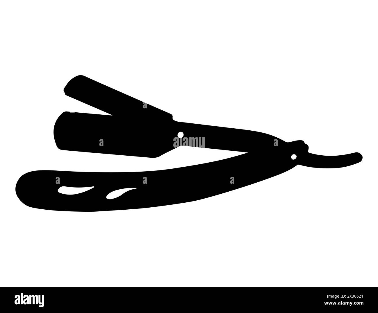 Razor silhouette vector art Stock Vector Image & Art - Alamy