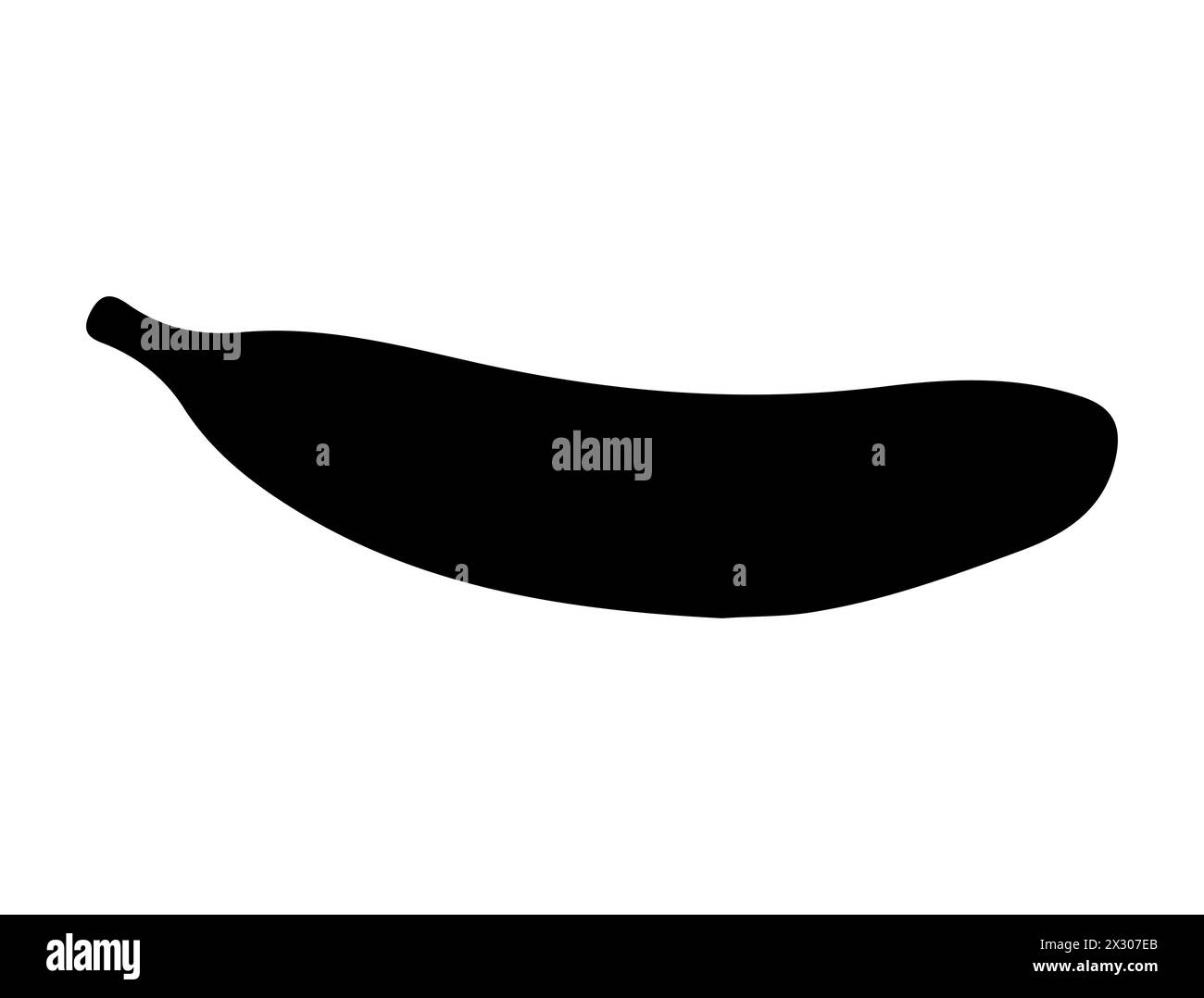 Banana Silhouette Vector Art Stock Vector Image And Art Alamy 