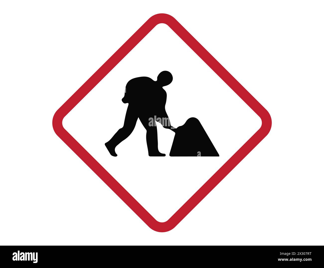 Traffic sign vector art Stock Vector