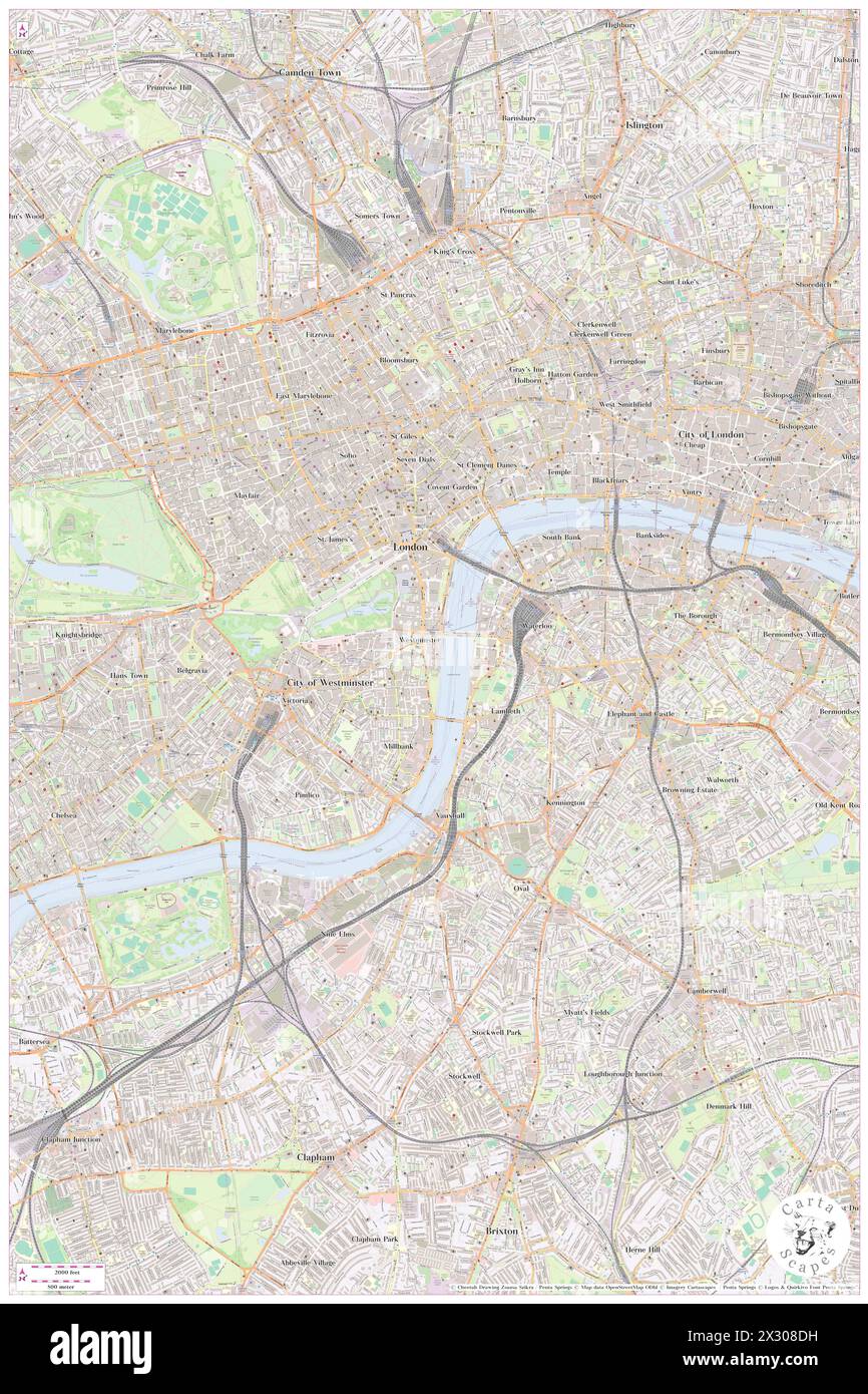 Parliament, Greater London, GB, United Kingdom, England, N 51 29' 58'', S 0 7' 29'', map, Cartascapes Map published in 2024. Explore Cartascapes, a map revealing Earth's diverse landscapes, cultures, and ecosystems. Journey through time and space, discovering the interconnectedness of our planet's past, present, and future. Stock Photo