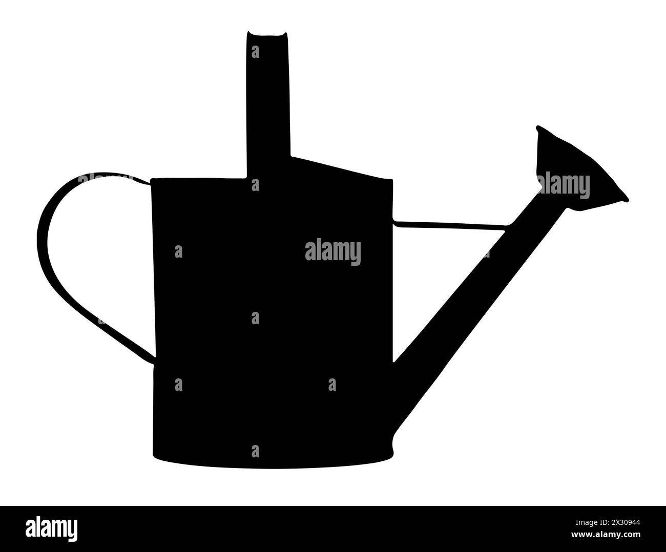 Watering can pot green Stock Vector Images - Alamy