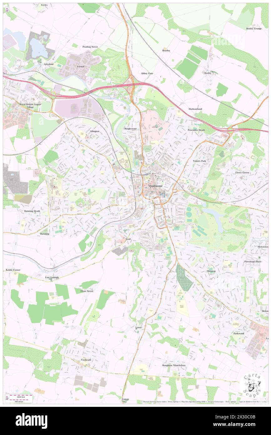 Maidstone West Railway Station, Kent, GB, United Kingdom, England, N 51 ...