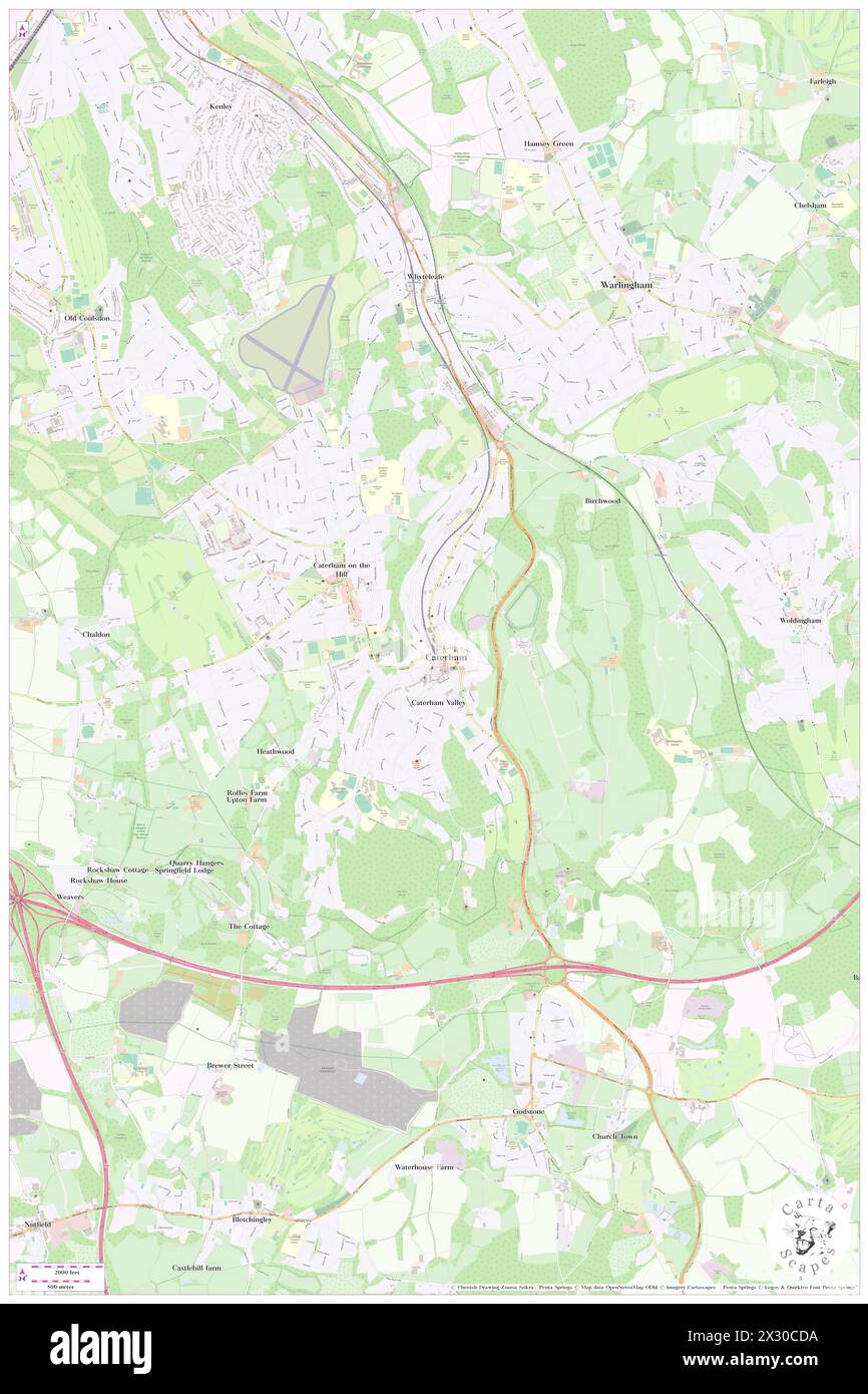 Caterham Railway Station, Surrey, GB, United Kingdom, England, N 51 16