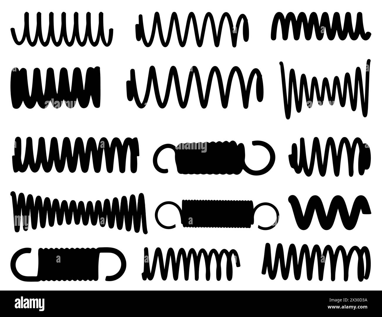 Iron Springs silhouette vector art Stock Vector