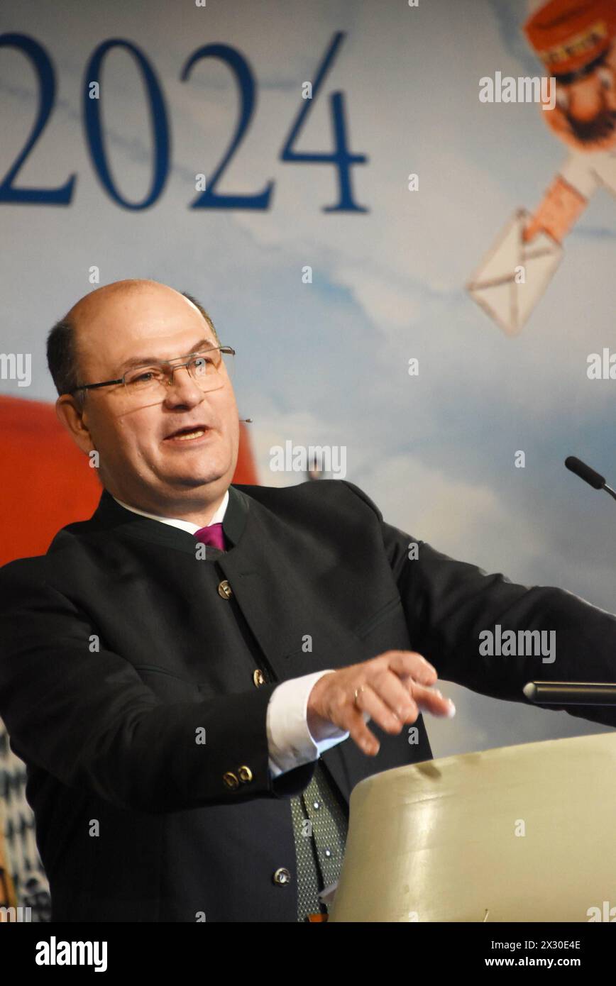Albert Fueracker Finanz Minister Muenchen 23.04.2024 Hofbraeuhaus ...