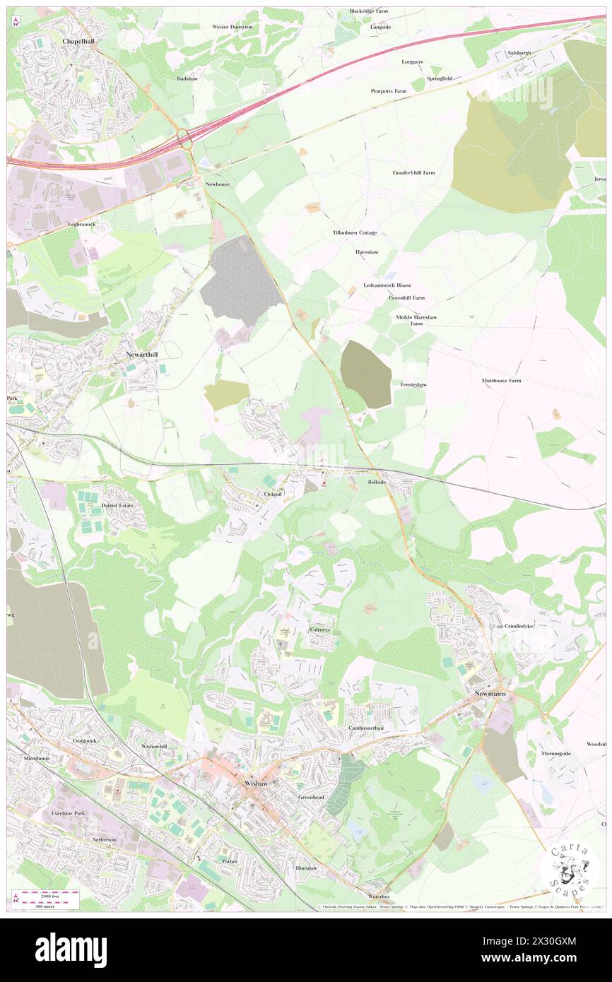 Cleland Railway Station, North Lanarkshire, GB, United Kingdom