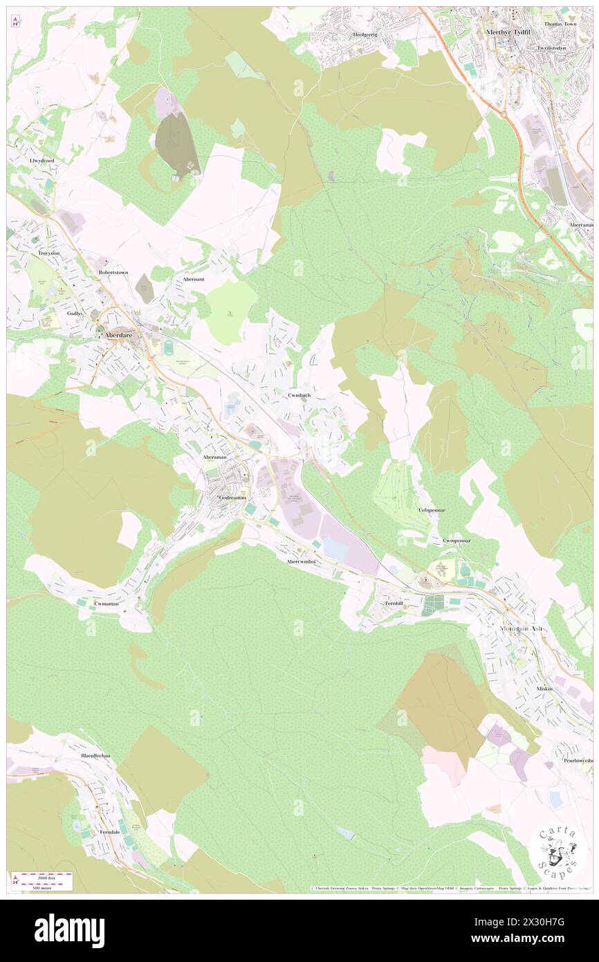 Cwmbach Railway Station, Rhondda Cynon Taf, GB, United Kingdom, Wales, N 51 42' 3'', S 3 24' 51'', map, Cartascapes Map published in 2024. Explore Cartascapes, a map revealing Earth's diverse landscapes, cultures, and ecosystems. Journey through time and space, discovering the interconnectedness of our planet's past, present, and future. Stock Photo