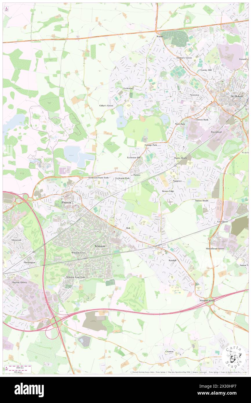 Eccleston Park Railway Station, St. Helens, GB, United Kingdom, England