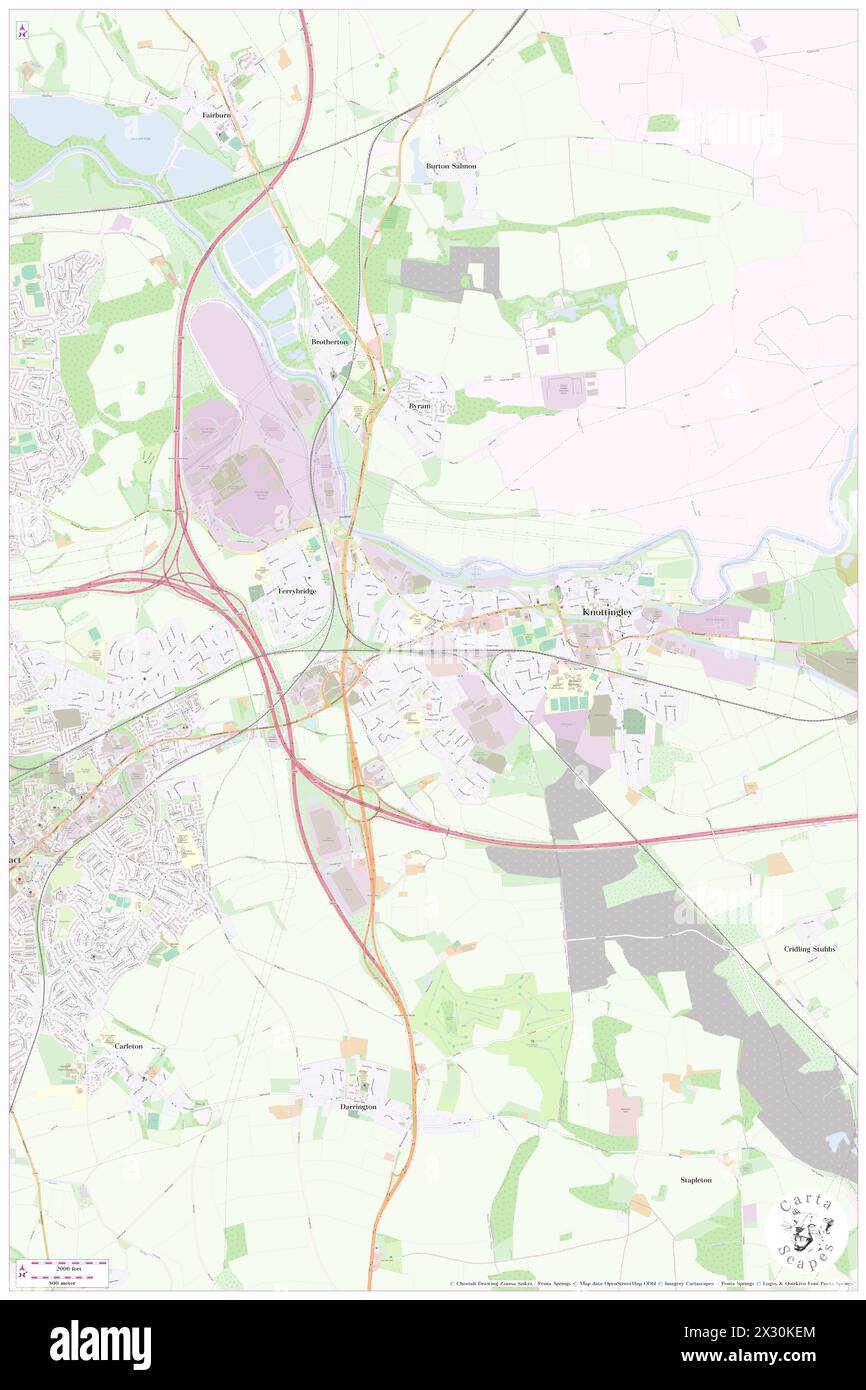 Knottingley Railway Station, City and Borough of Wakefield, GB, United ...