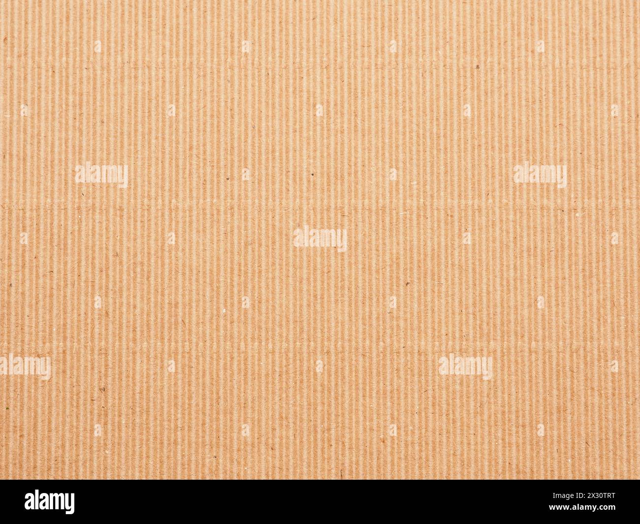 Striped cardboard texture using as header or background, packaging or recycling concept  RECORD DATE NOT STATED Stock Photo