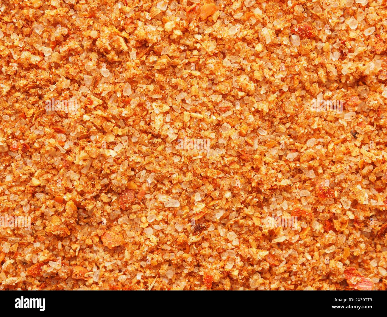 Spicy salt texture using as background or header, cooking ingredients and spices  RECORD DATE NOT STATED Stock Photo