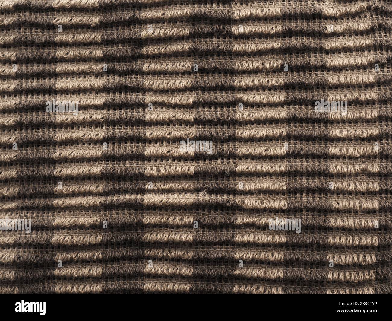 Close up of striped cotton texture using as background  RECORD DATE NOT STATED Stock Photo
