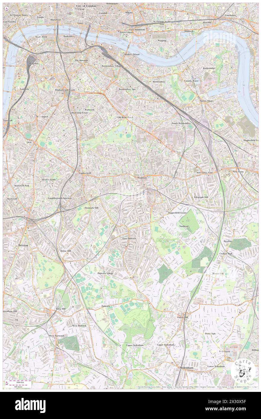 Peckham Rye Junction, Greater London, GB, United Kingdom, England, N 51 ...