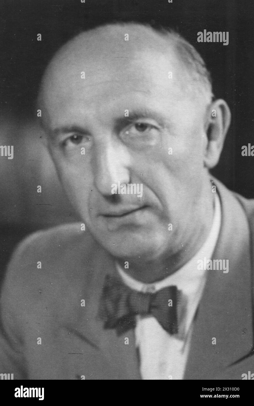 Suhr, Otto, 17.8.1894 - 30.8.1957, German politician (Social Democratic Party of Germany) and free economy journalist, 1930s, EDITORIAL-USE-ONLY Stock Photo
