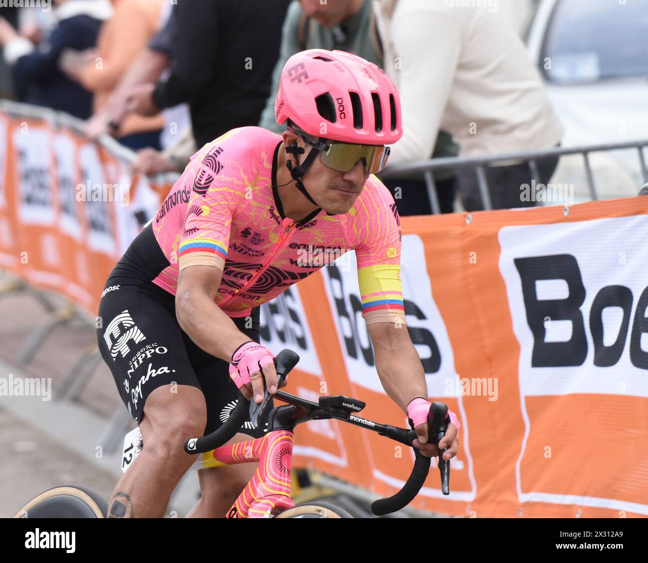 Richard Carapaz from EF Education - EasyPost Stock Photo