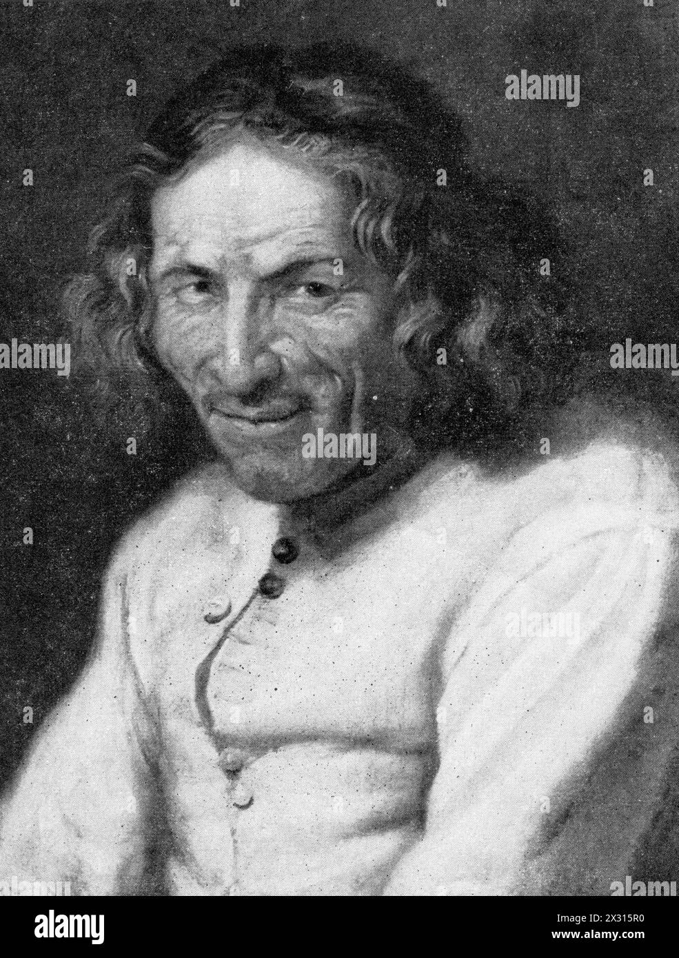 Scarron, Paul, 4th / 14.7.1610 - 7.10.1660, French writer, print based on painting, 17th century, ADDITIONAL-RIGHTS-CLEARANCE-INFO-NOT-AVAILABLE Stock Photo