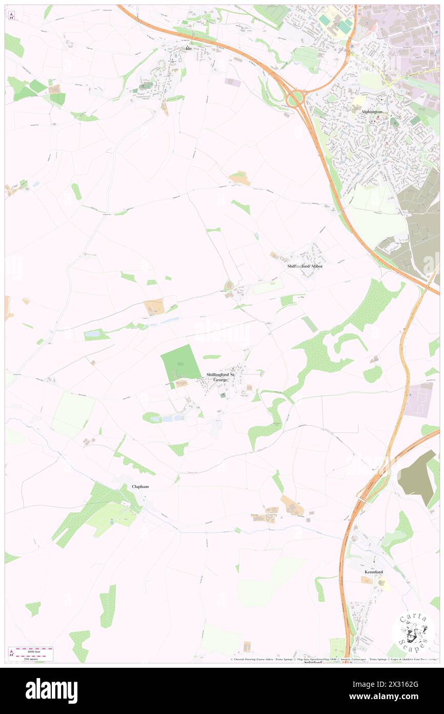 Shillingford St. Devon, GB, United Kingdom, England, N 50 41' 2