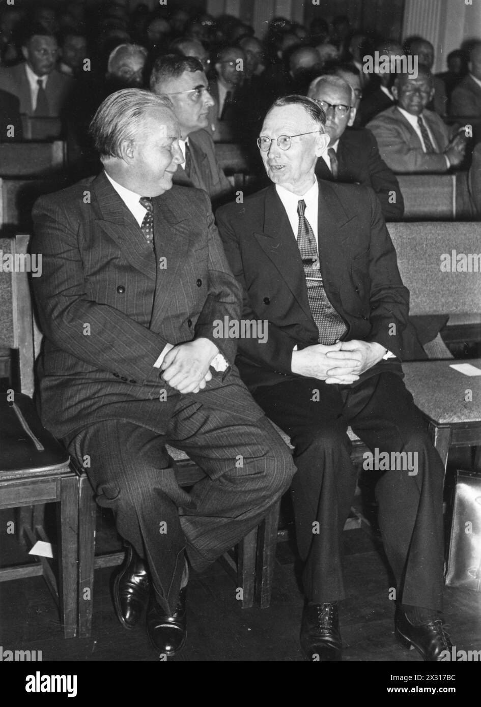 Seebohm, Hans-Christoph, 4.8.1903 - 17.9.1967, German politician (German Party (Deutsche Partei, ADDITIONAL-RIGHTS-CLEARANCE-INFO-NOT-AVAILABLE Stock Photo