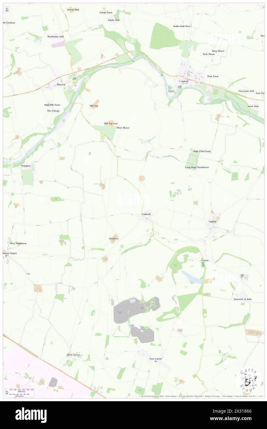 Caldwell, North Yorkshire, GB, United Kingdom, England, N 54 31' 10'', S 1 45' 26'', map