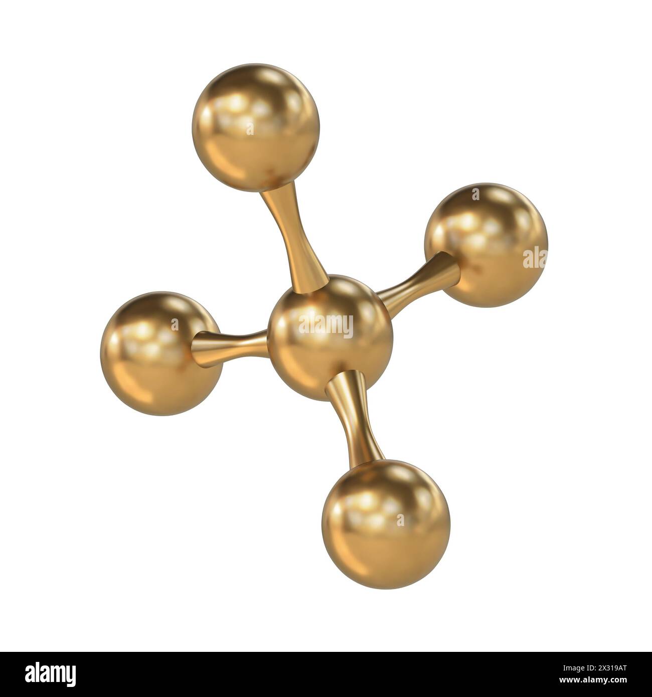 Molecule 3D rendering illustration isolated on white background Stock ...