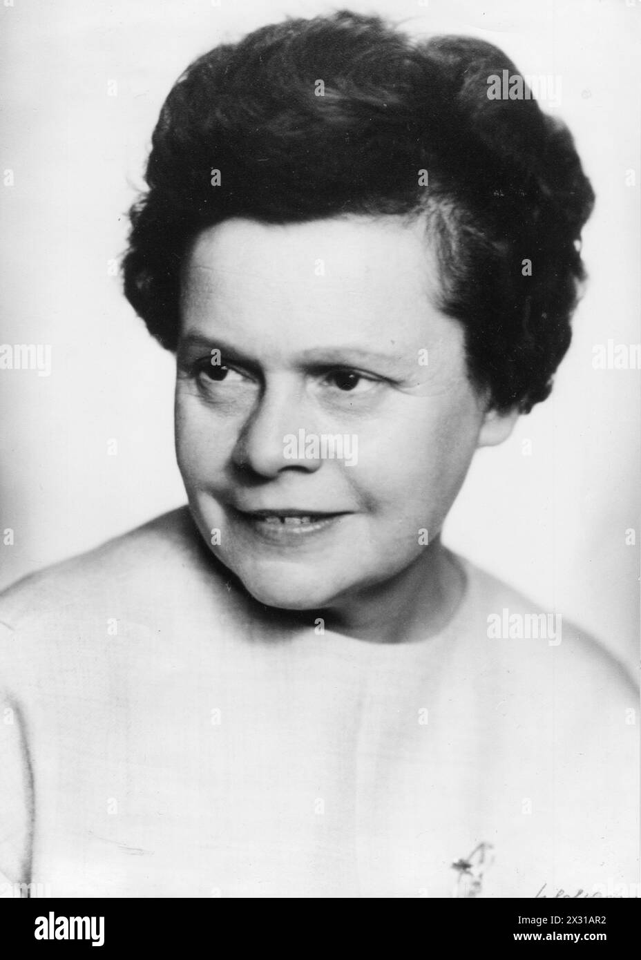 Seppi, Elfriede, 6.2.1910 - 14, 6, 1976, German politician (Social Democratic Party of Germany (SPD)), ADDITIONAL-RIGHTS-CLEARANCE-INFO-NOT-AVAILABLE Stock Photo