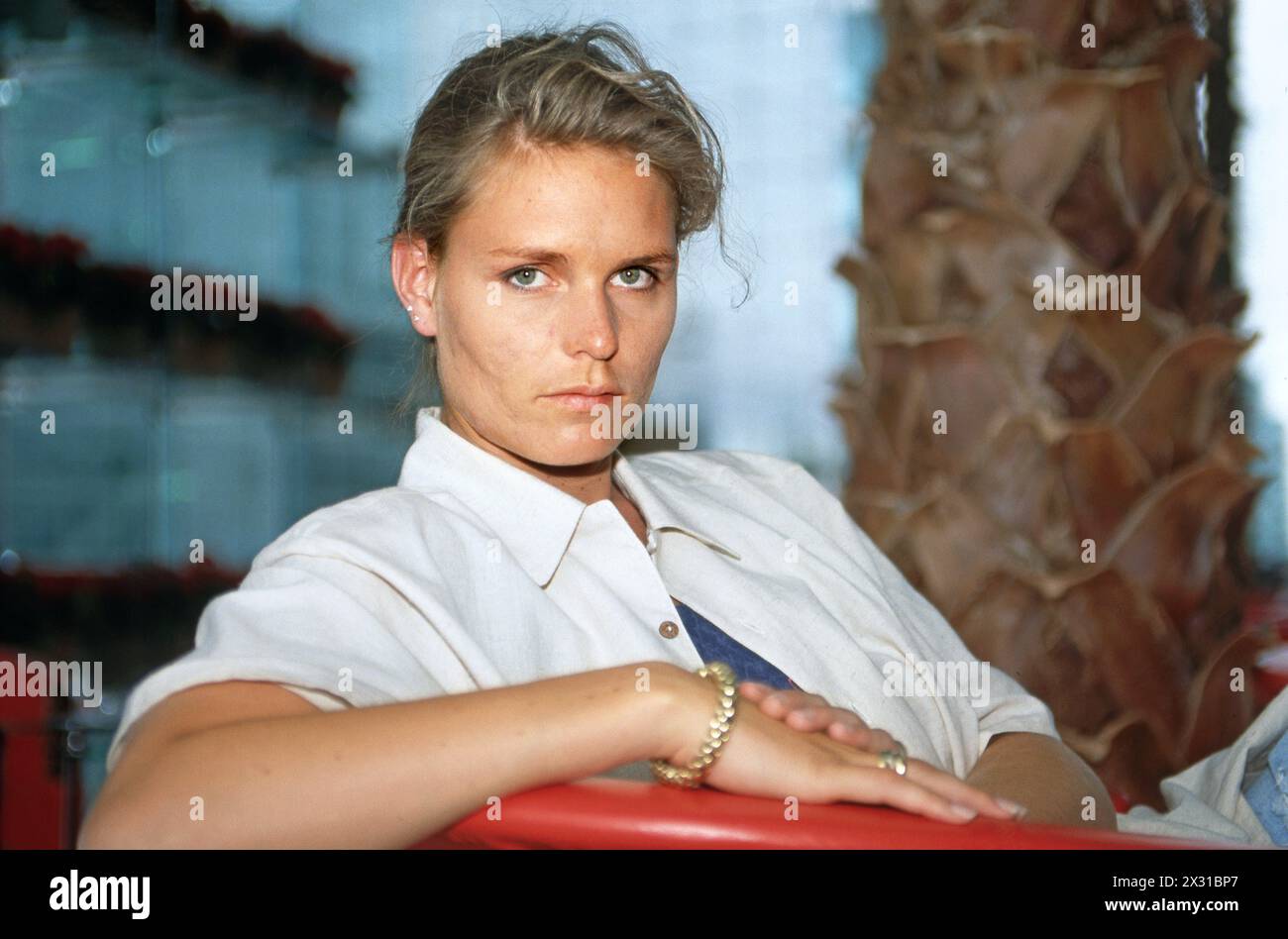 Krabbe, Catherine, * 22.11.1969, German sportswoman (athlete), her sports career end 1992, ADDITIONAL-RIGHTS-CLEARANCE-INFO-NOT-AVAILABLE Stock Photo