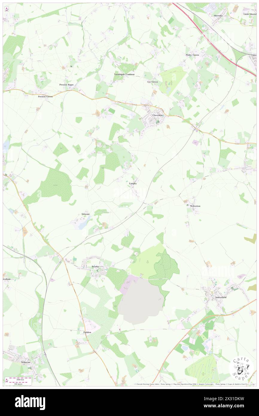 Langley, Warwickshire, GB, United Kingdom, England, N 52 15' 40'', S 1