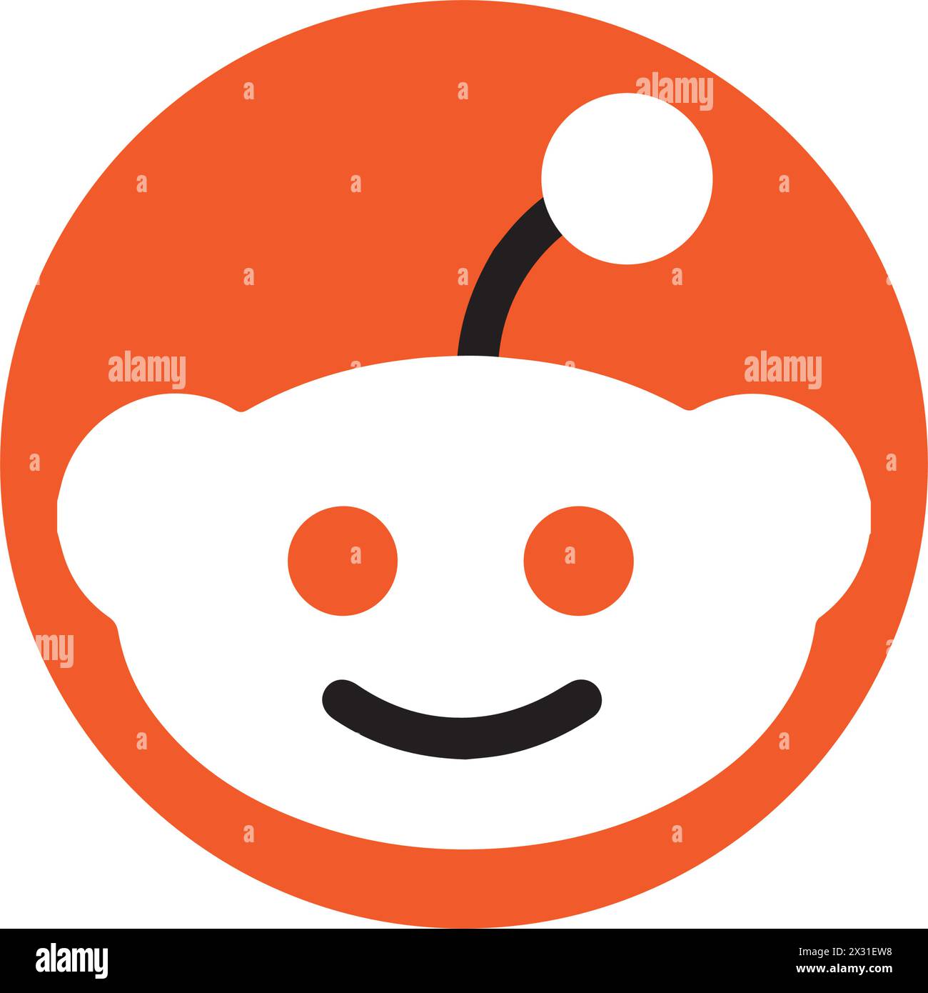 reddit logo vector