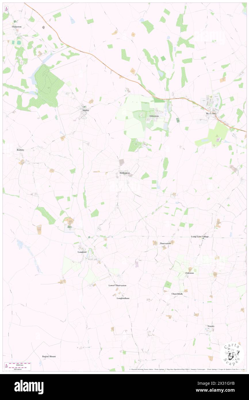 Hollington, Derbyshire, GB, United Kingdom, England, N 52 57' 6'', S 1