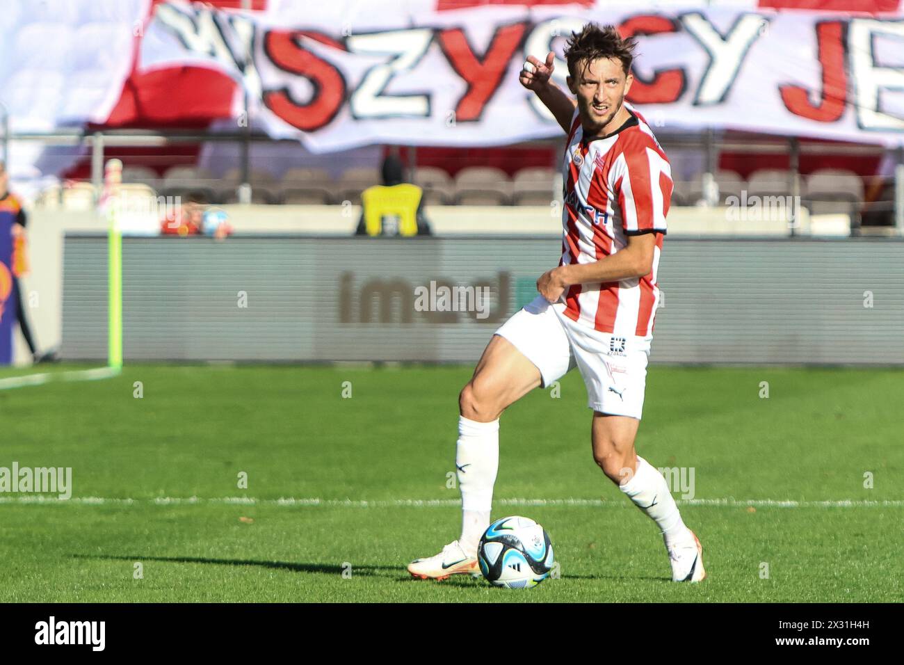 2023.10.08 Krakow, Poland Football (PKO BP Ekstraklasa 23/24 Cracovia
