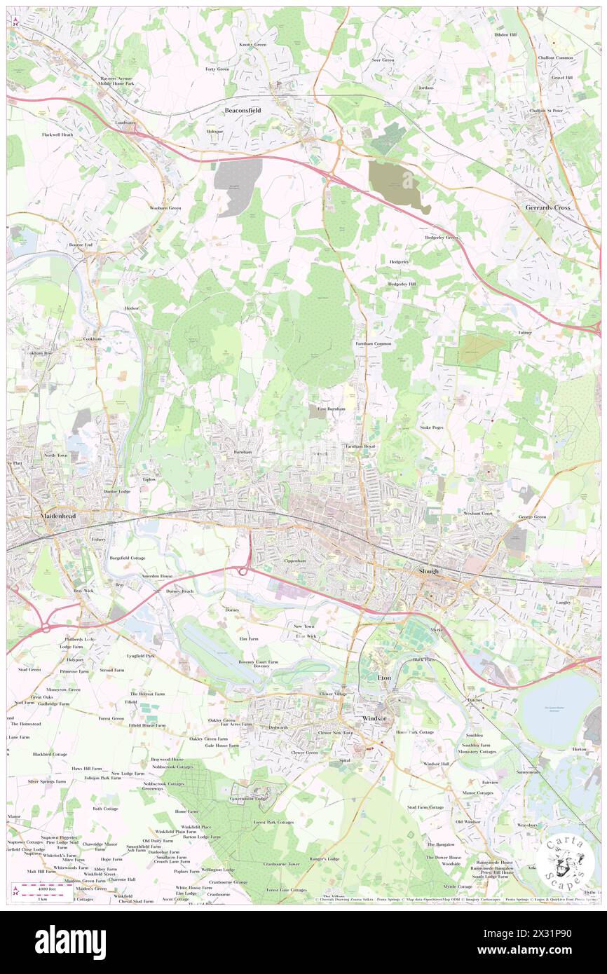 Britwell, Slough, GB, United Kingdom, England, N 51 32' 6'', S 0 38' 3