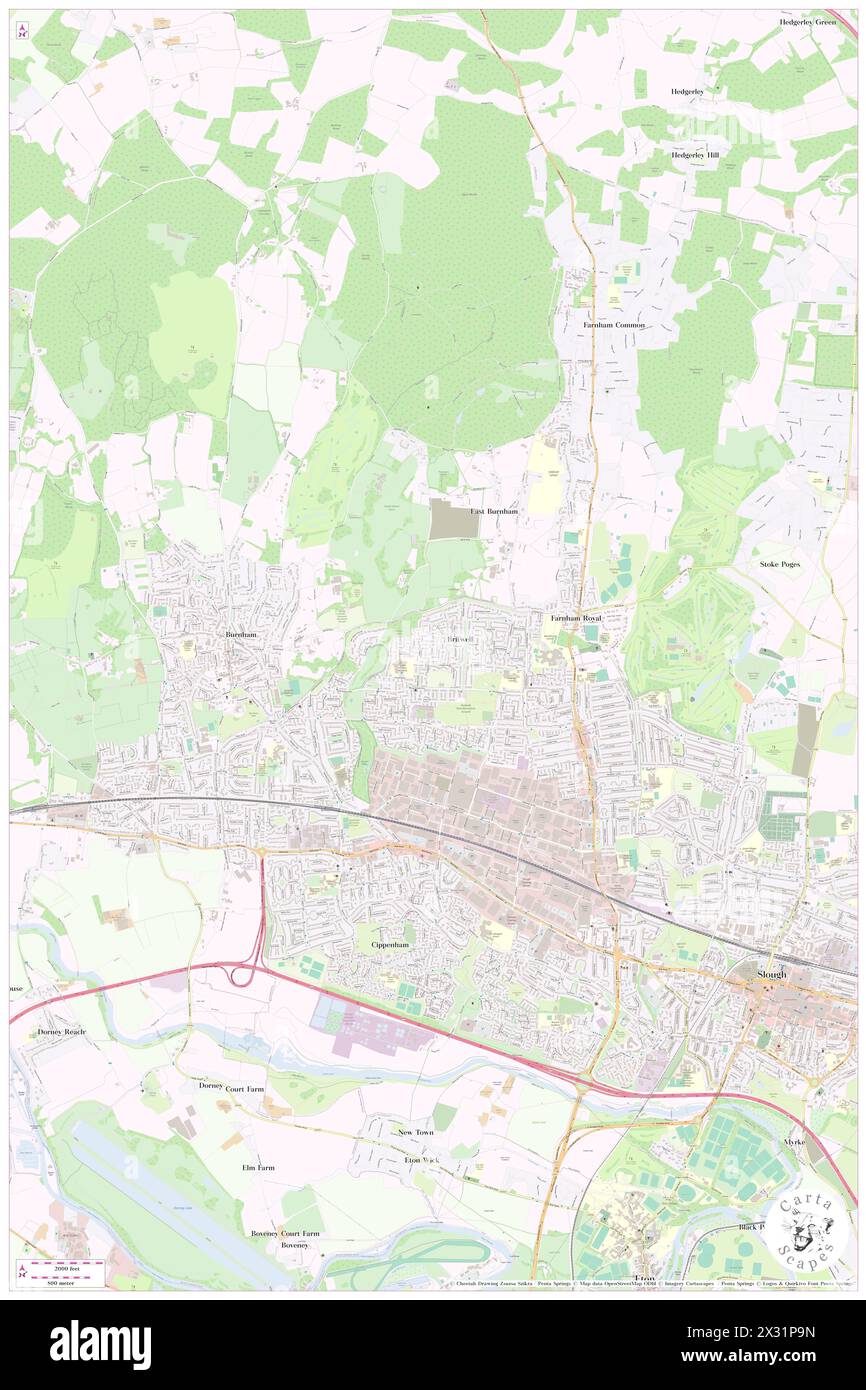 Britwell, Slough, GB, United Kingdom, England, N 51 32' 6'', S 0 38' 3