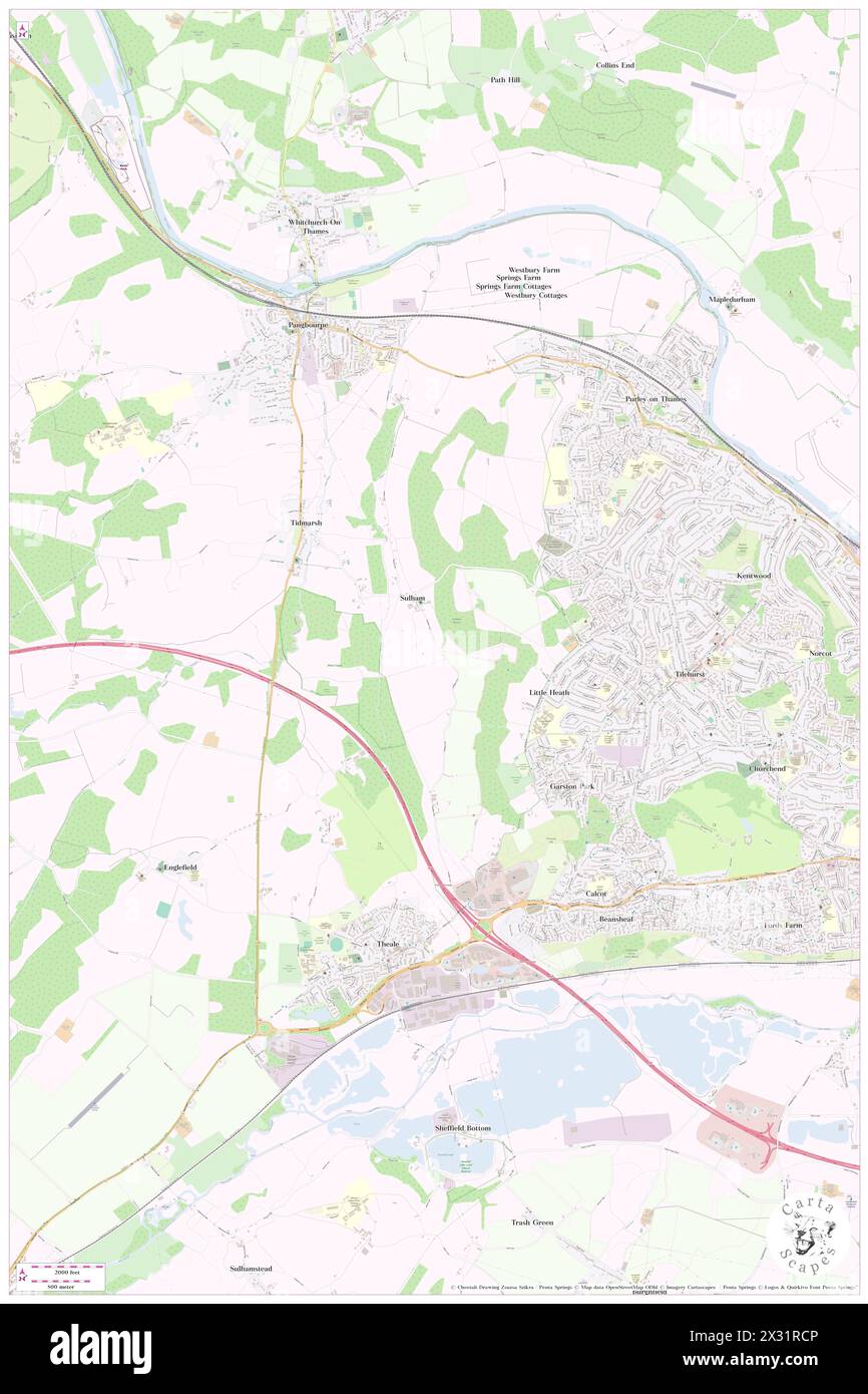 Sulham, West Berkshire, GB, United Kingdom, England, N 51 27' 34'', S 1 ...