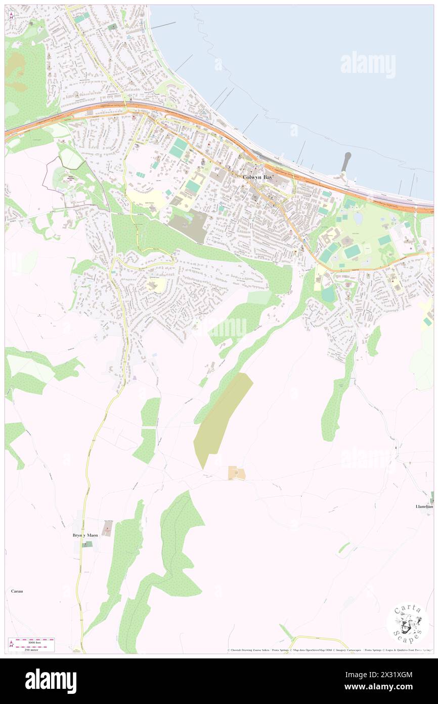 Colwyn Bay, Conwy, GB, United Kingdom, Wales, N 53 17' 11'', S 3 43' 50 ...