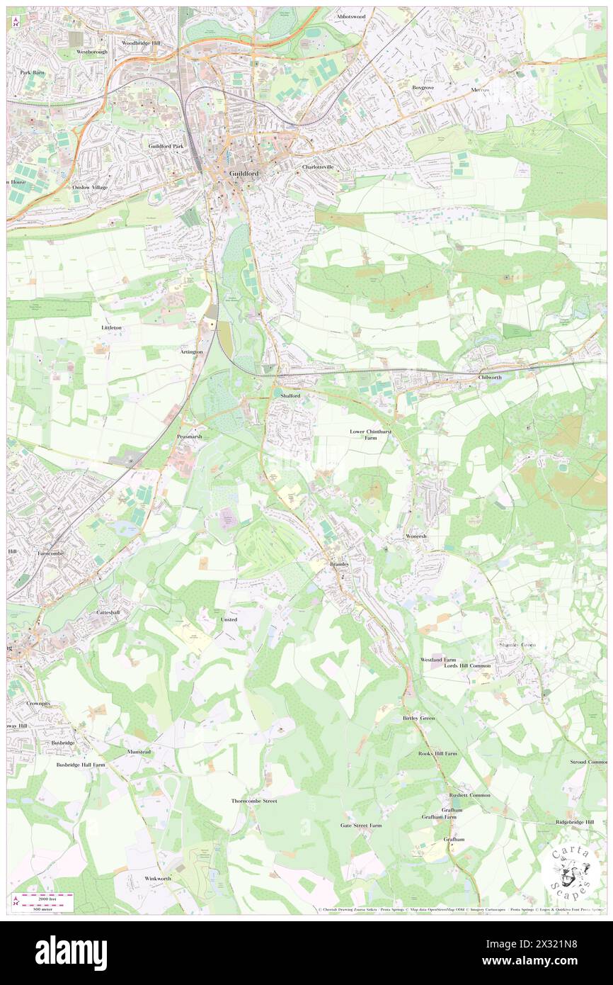 Essex road map Cut Out Stock Images & Pictures Alamy